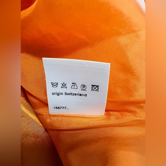 A K R I S  PUNTO
Peach Denim Belted Mini Dress - Picture 5 of 6